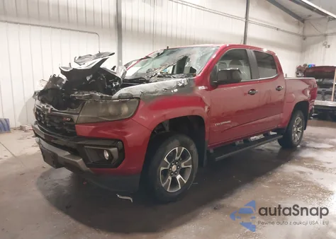 2021 Chevrolet Colorado 4Wd Short Box Z71 from USA, damaged, VIN 1GCPTDE14M1296073